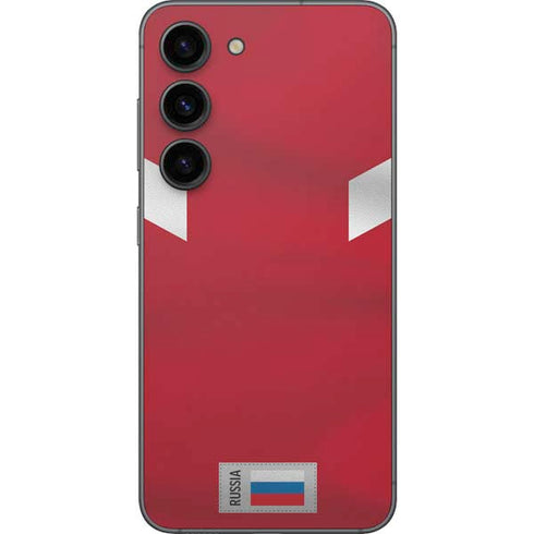 Russia Soccer Flag Galaxy S23 Skin